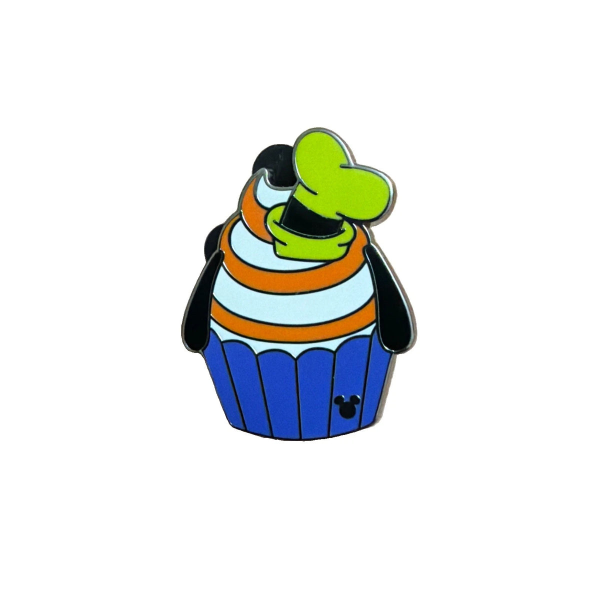 2026 Hidden Mickey Goofy Cupcake Pin
