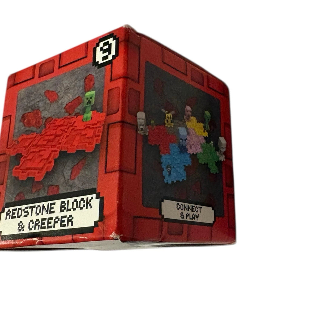 2025 McDonald's Minecraft Movie Happy Meal Toy Item #9 Redstone Block & Creeper