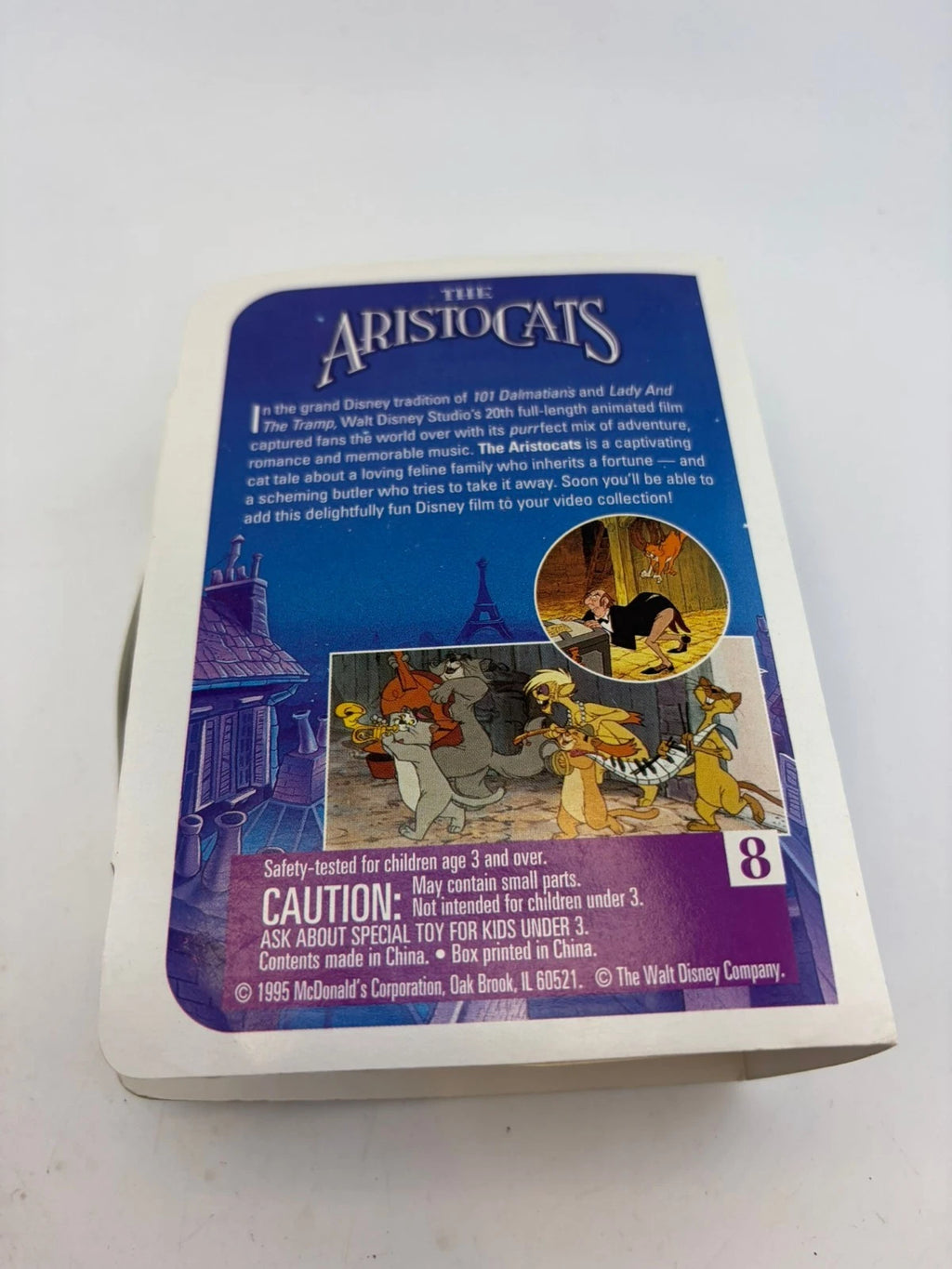 Walt Disney Masterpiece Collection - 1995 McDonald's Happy Meal Toy - The Arisocats