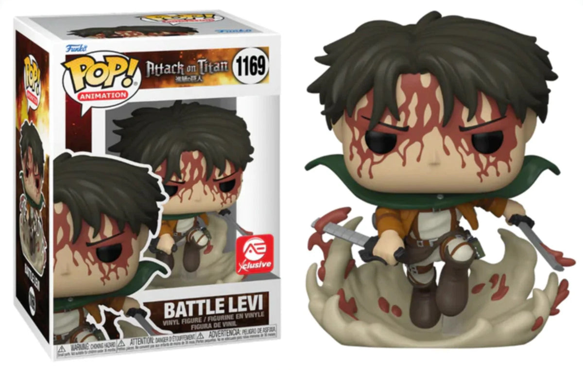 Funko Pop! Attack on Titan - Battle Levi #1169