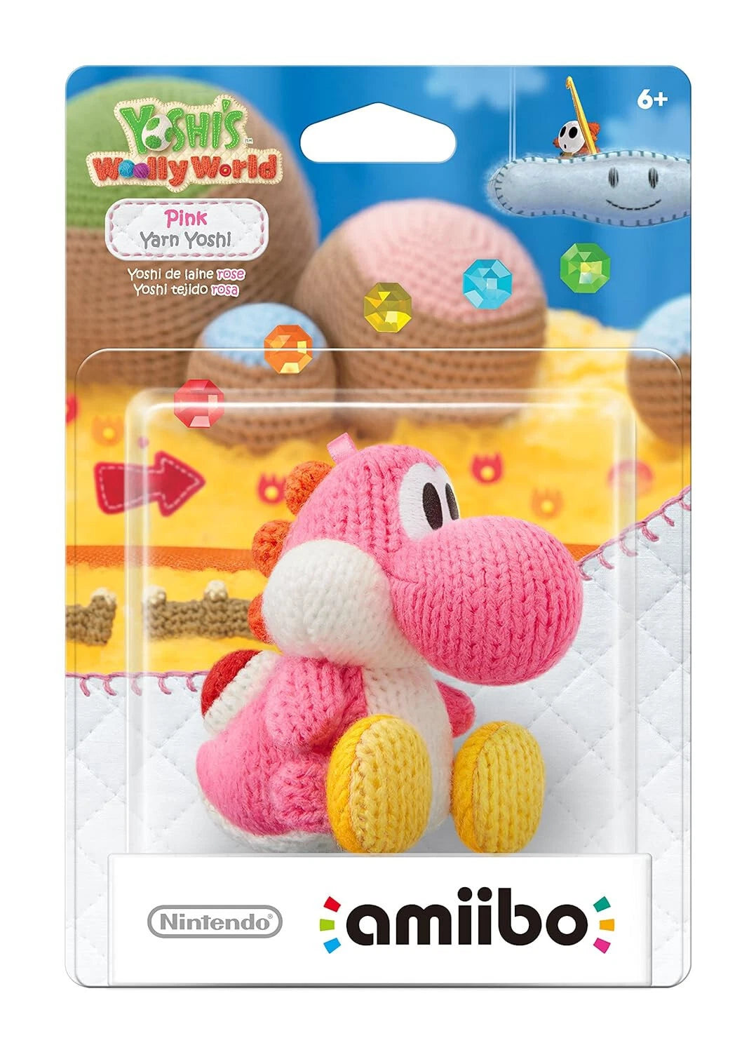 Amiibo | Nintendo Yoshi's Woolly World - Pink Yarn Yoshi