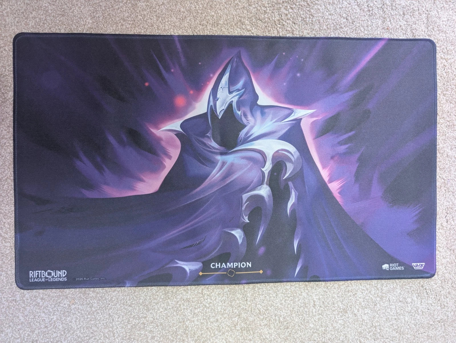 Edge of Night Summoners Skirmish Champion Playmat - Riftbound - NEW