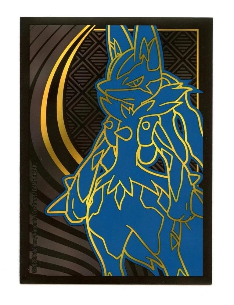 Mega Lucario Card Sleeves (65 Count)