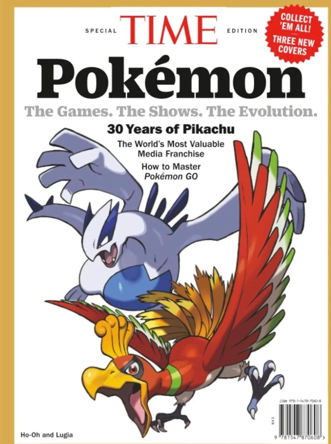 POKEMON - LIFE - Ho-Oh and Lugia Pokemon Magazine