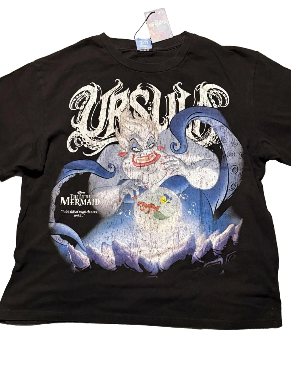 Disney D23 Expo 2026 Shoe Palace Little Mermaid Ursula LE 300 Shirt (XL)
