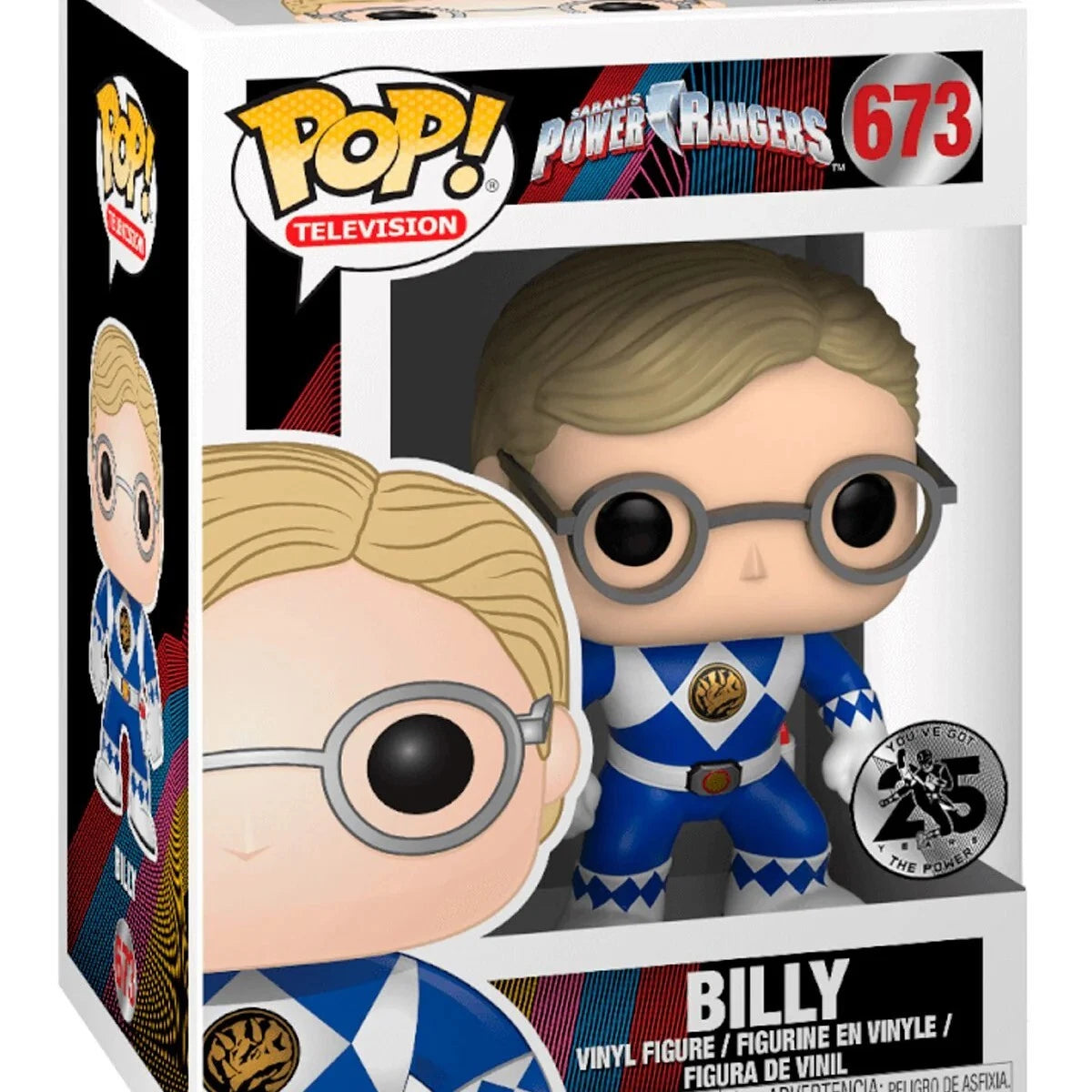 Funko Pop! Power Rangers Mighty Morphin Billy Vinyl Figure #673