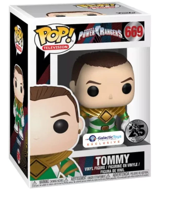 Funko Pop! Power Rangers Mighty Morphin Tommy Vinyl Figure #669
