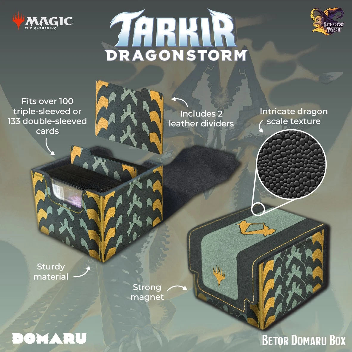 Gatherers' Tavern Magic the Gathering Tarkir Dragonstorm Domaru Box - Betor