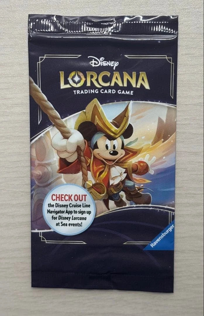 Lorcana Pirate Mickey Cruise Limited Promo Pack