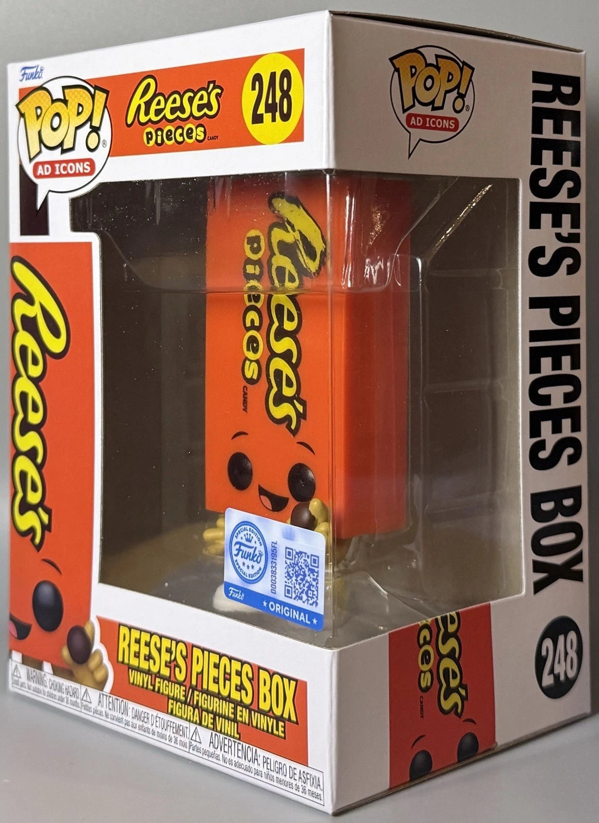 Funko Pop! Vinyl: Hershey's - Reese's Pieces Box - It'Sugar LLC (Sug) (Exclusive) #248