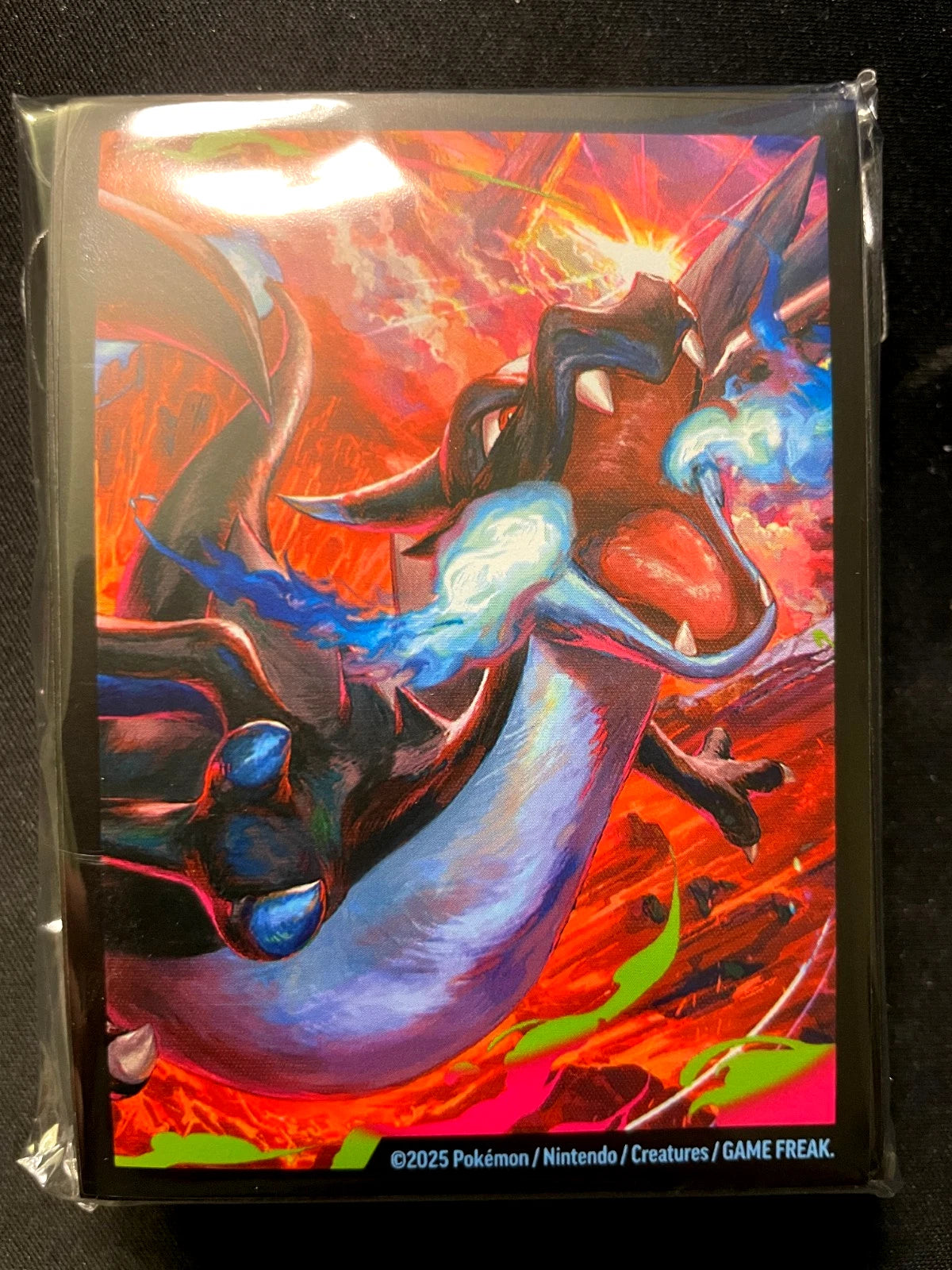 Mega Charizard X EX UPC Ultra Premium Collection - 65 Card Sleeves - NEW