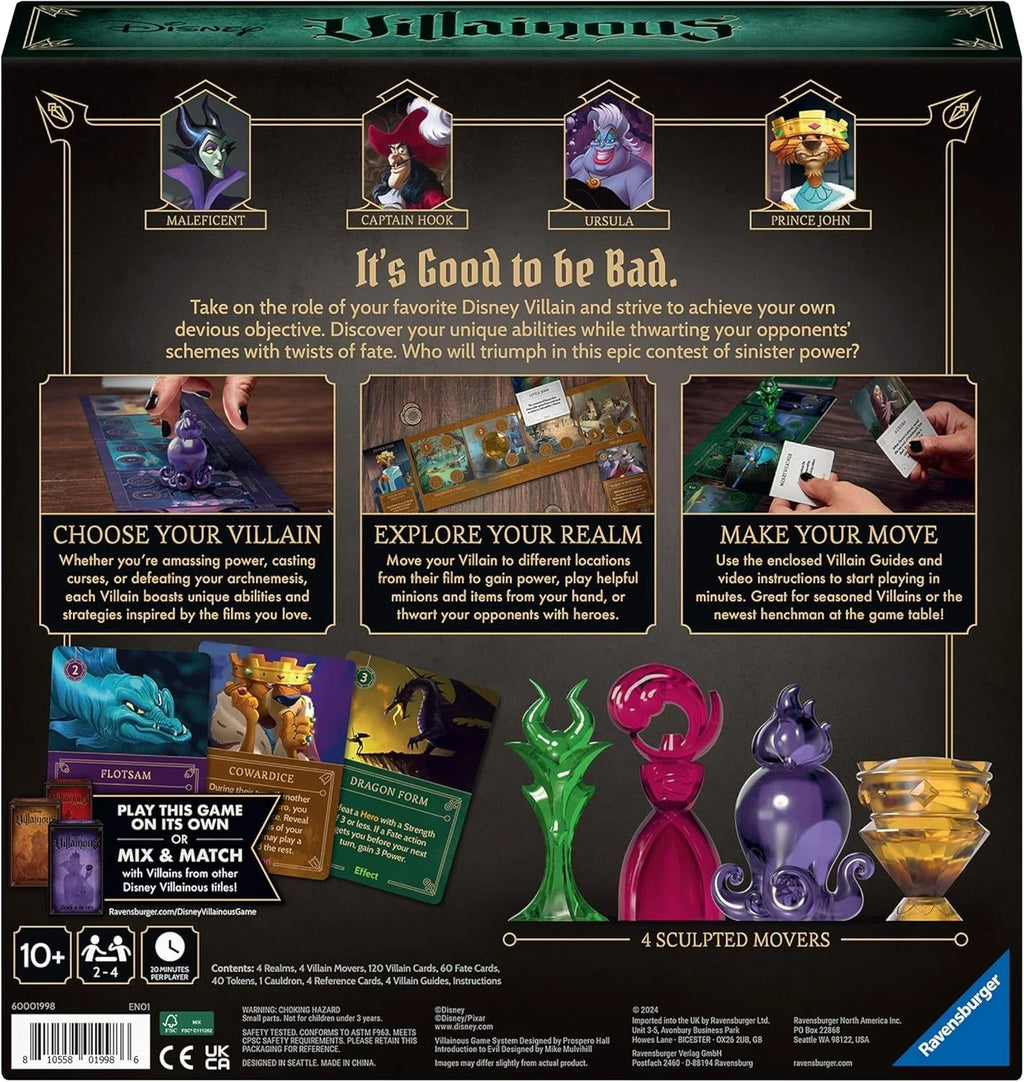 Disney Villainous Introduction to Evil Board Game