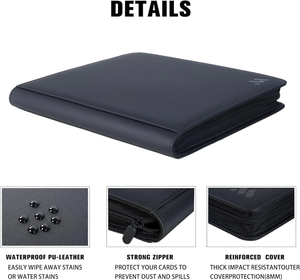 16-Pocket Card Trading Binder