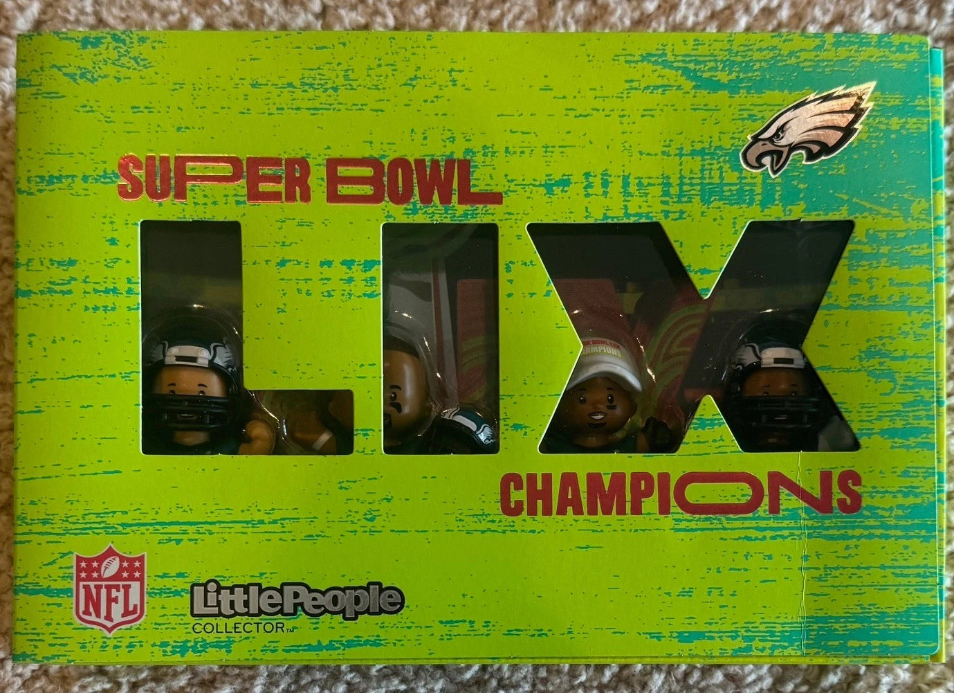 Little People Collector NFL Super Bowl Champions Philadelphia Eagles LIX