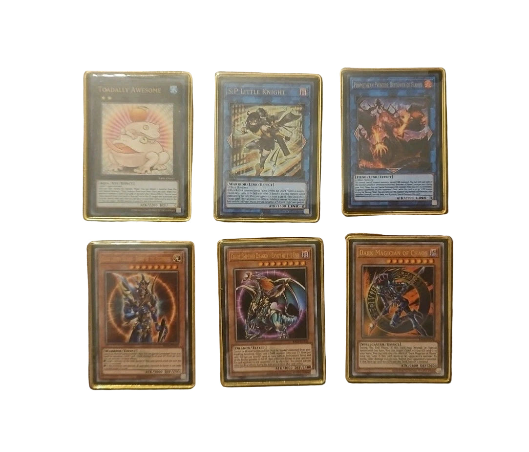 Yu-Gi-Oh! 6 Piece Pin Set 25th Anniversary Store Exclusive With Duelists Advance