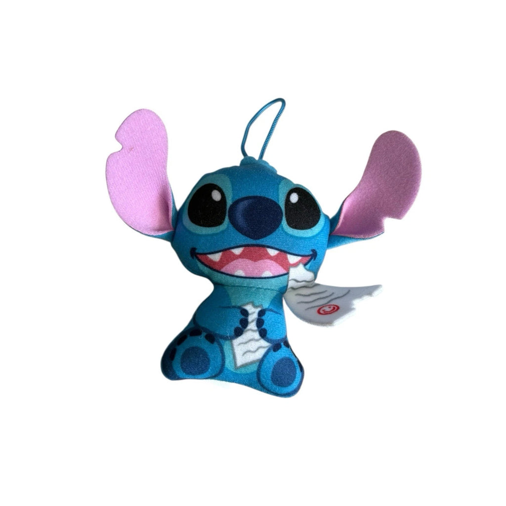 2022 Disney McDonalds Happy Meal Stitch Toy Plush Keychains - New/Sealed!