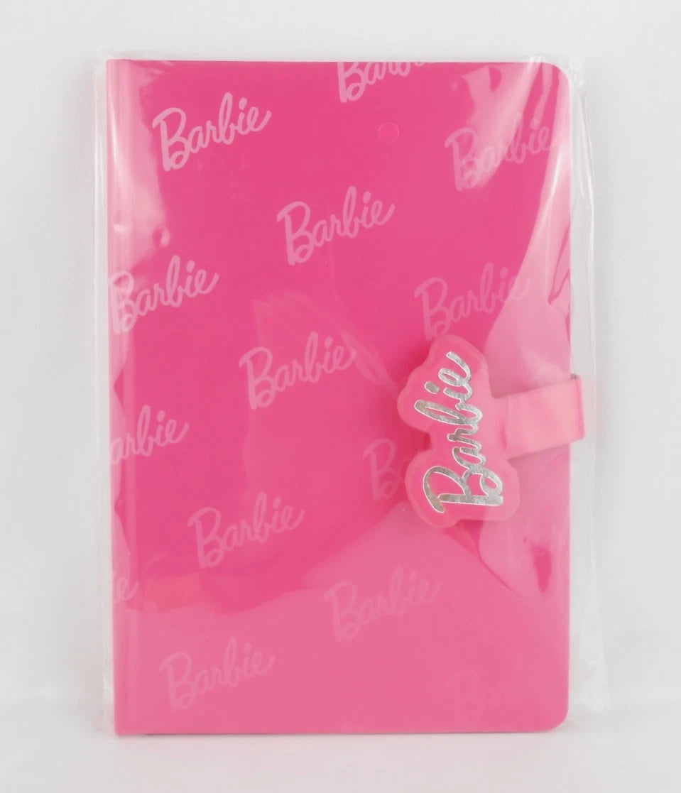 Barbie Collection Pink Logo Journal A5 Hardcover 64 Page New Mattel Miniso
