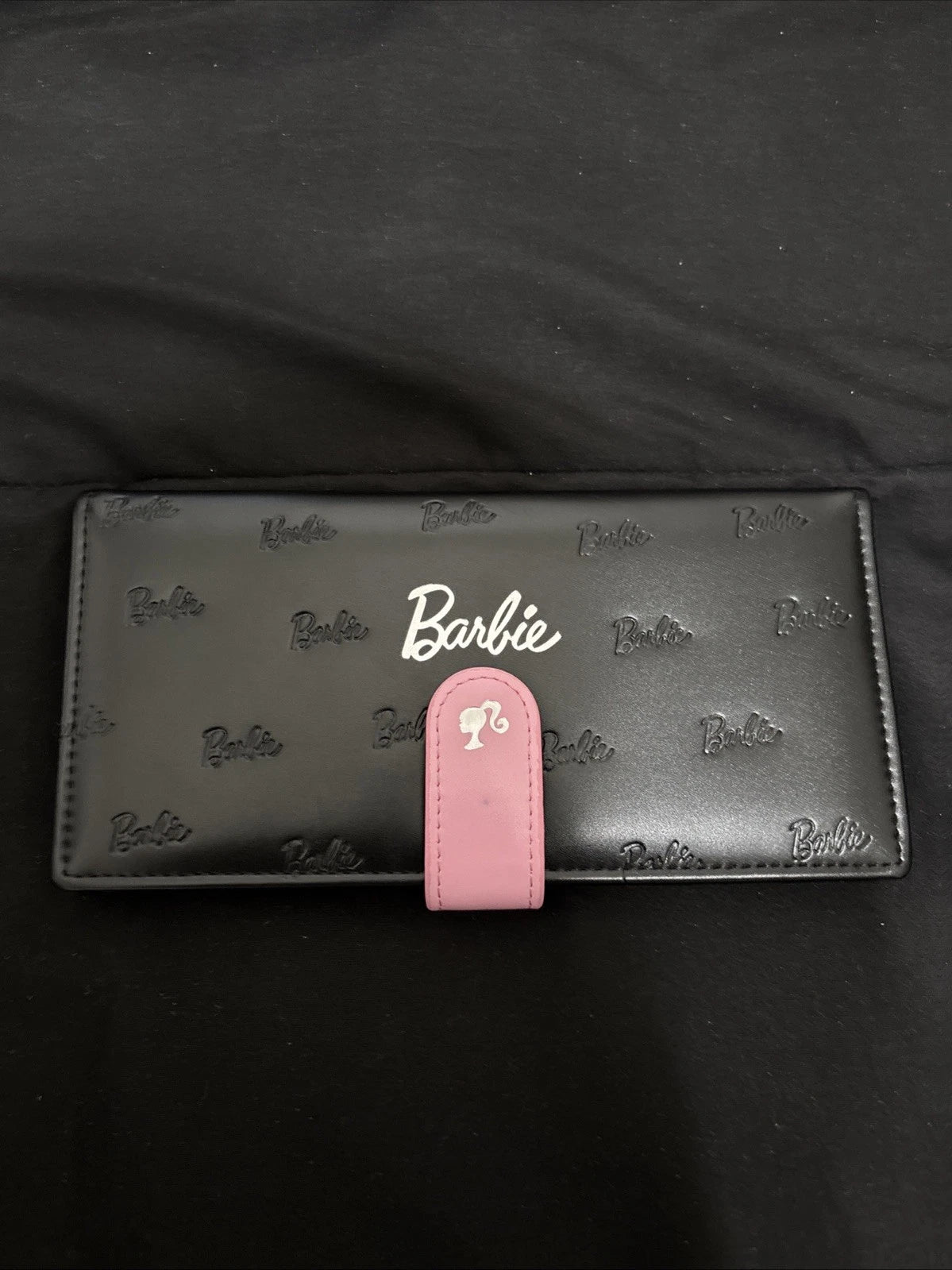 Miniso Barbie Black Wallet In Great Condition Brand New