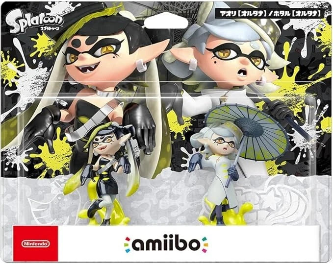 Nintendo Amiibo Splatoon Squid Sisters [ Callie 【Alterna】/ Marie 【Alterna】] New