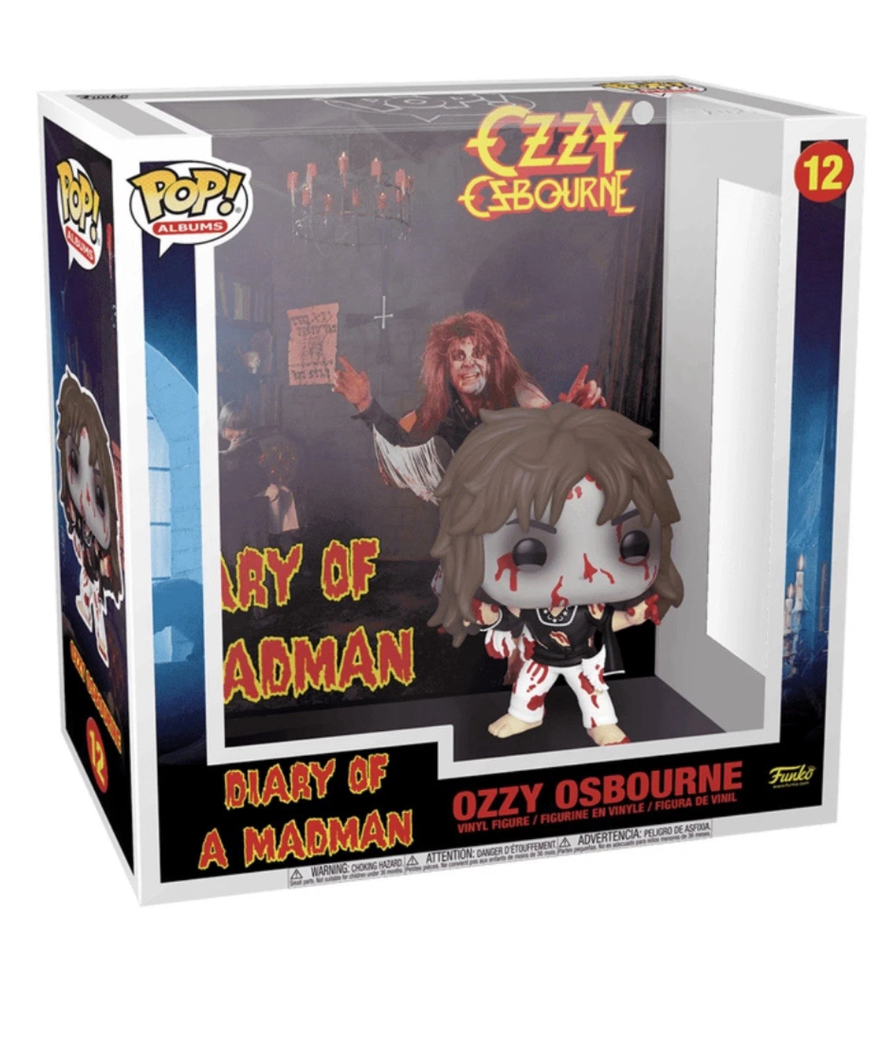 Funko Pop! Vinyl: Diary of a Madman Ozzy Osbourne #12 Album Figure Factory Seal
