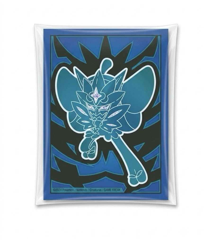 Twilight Masquerade Elite Trainer Box Card Sleeves - Teal Mask Ogerpon (65 Count)