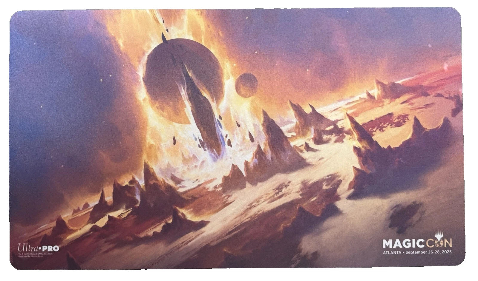 MagicCon Atlanta 2025 Exclusive MTG Playmat - Radiant Summit [OPEN]