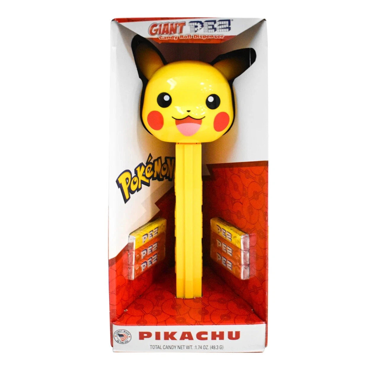 Brand New Pokémon Pikachu Giant Pez Dispenser 12” Tall anime pokemon New