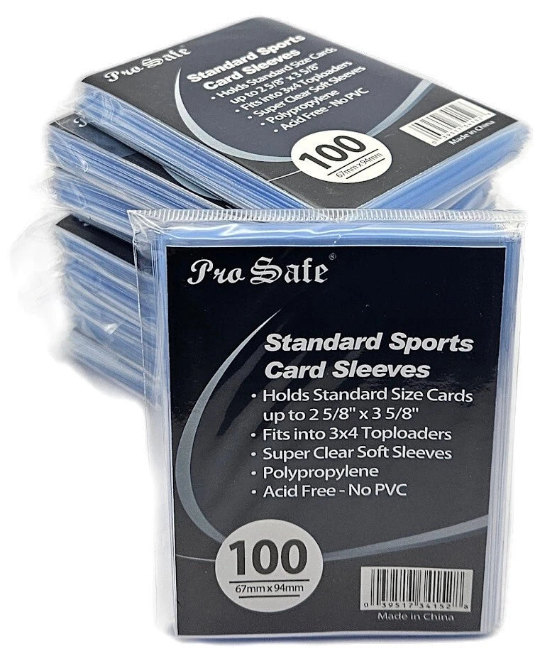 Prosafe Standard Sports Card Sleeves