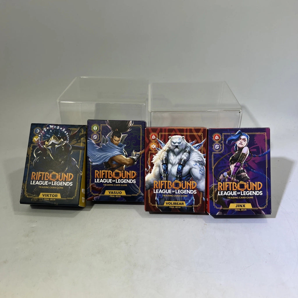 Jasco Riftbound TCG Trial Deck Boxes (Sealed)