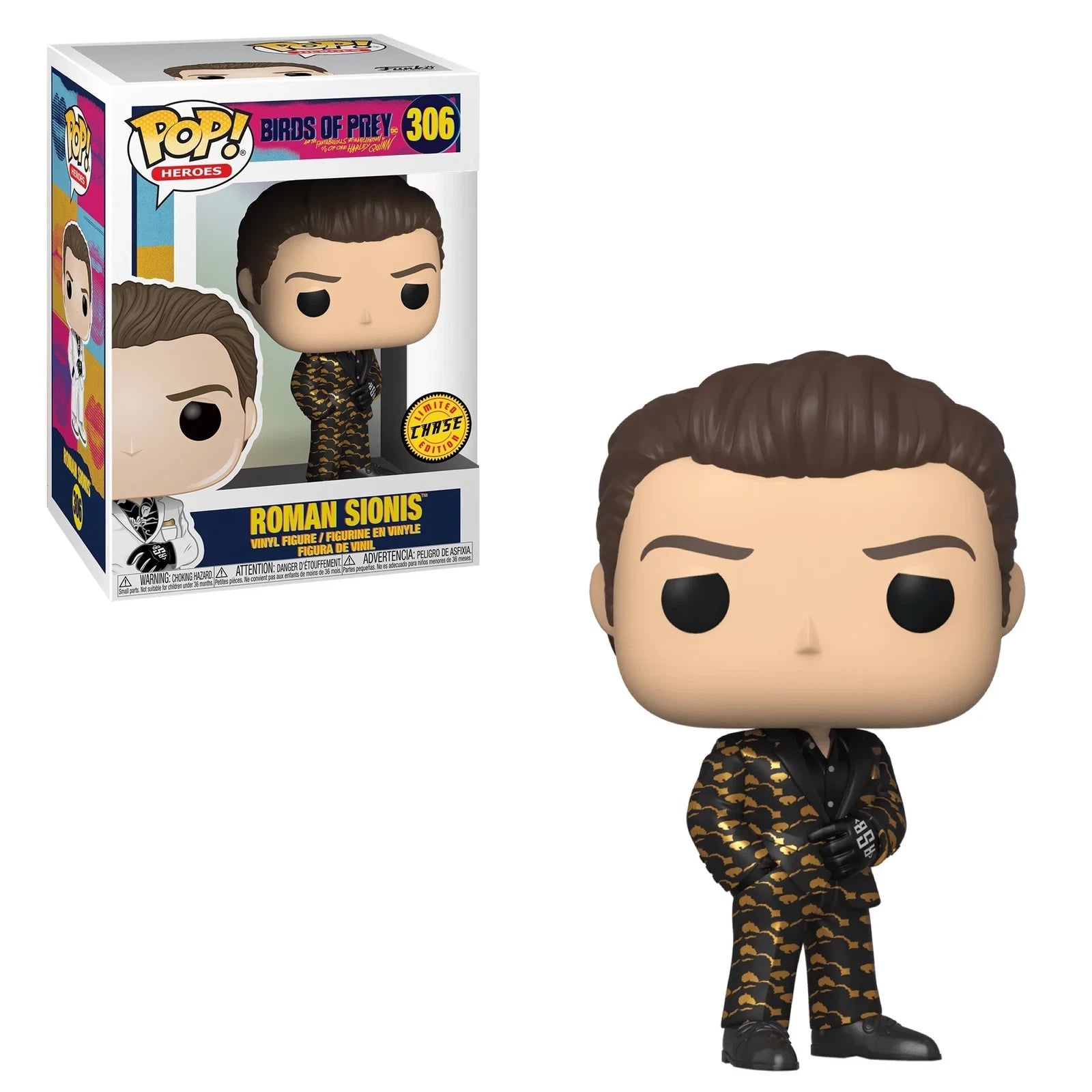 Funko Pop! Birds Of Prey - Roman Sionis Black and Gold Suit