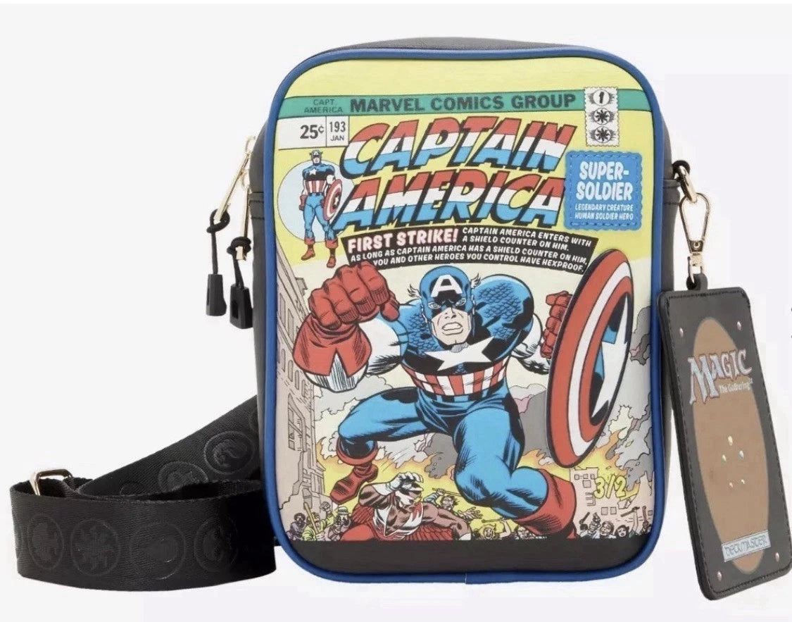 D23 2026 Magic The Gathering x Marvel Captain America Comic Art Cover Bag