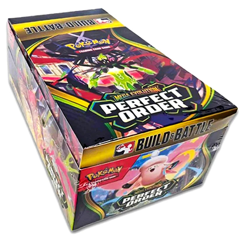 Pokemon TCG ME03 Perfect Order Build & Battle Display Sealed 10 Prerelease Kits