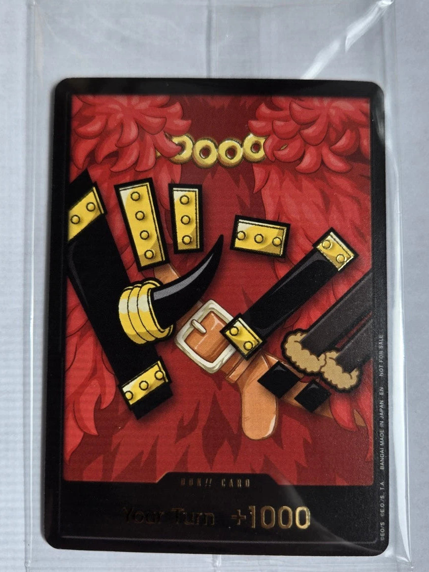 One Piece TCG Don!! Card - Treasure Cup Top 32 Monkey.D.Luffy Elbaph Don!