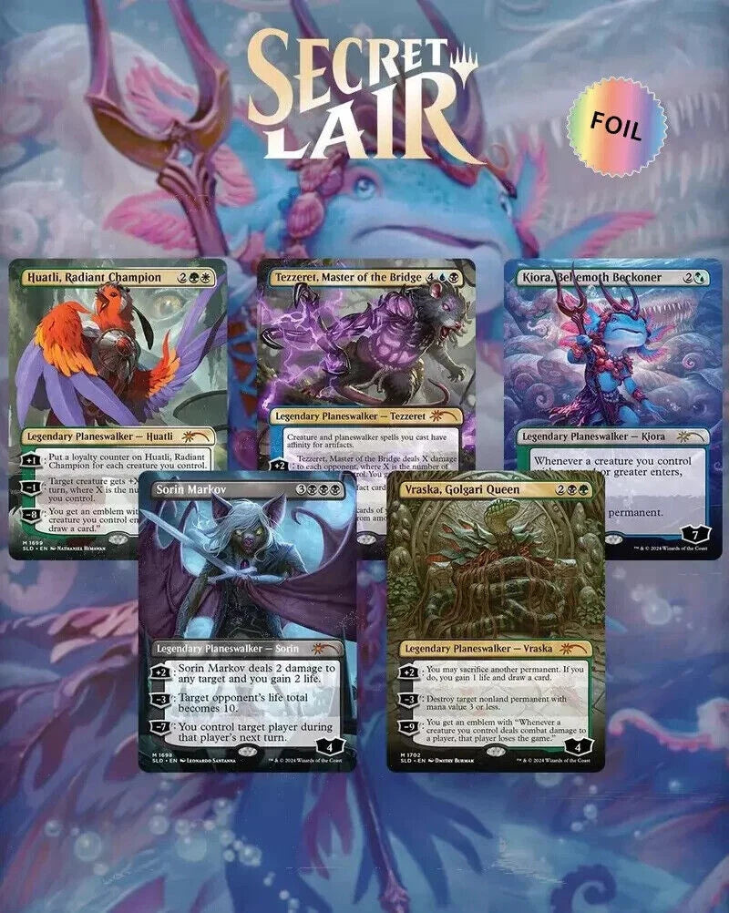 Secret Lair Drop: Showcase: Bloomburrow - Rainbow Foil Edition