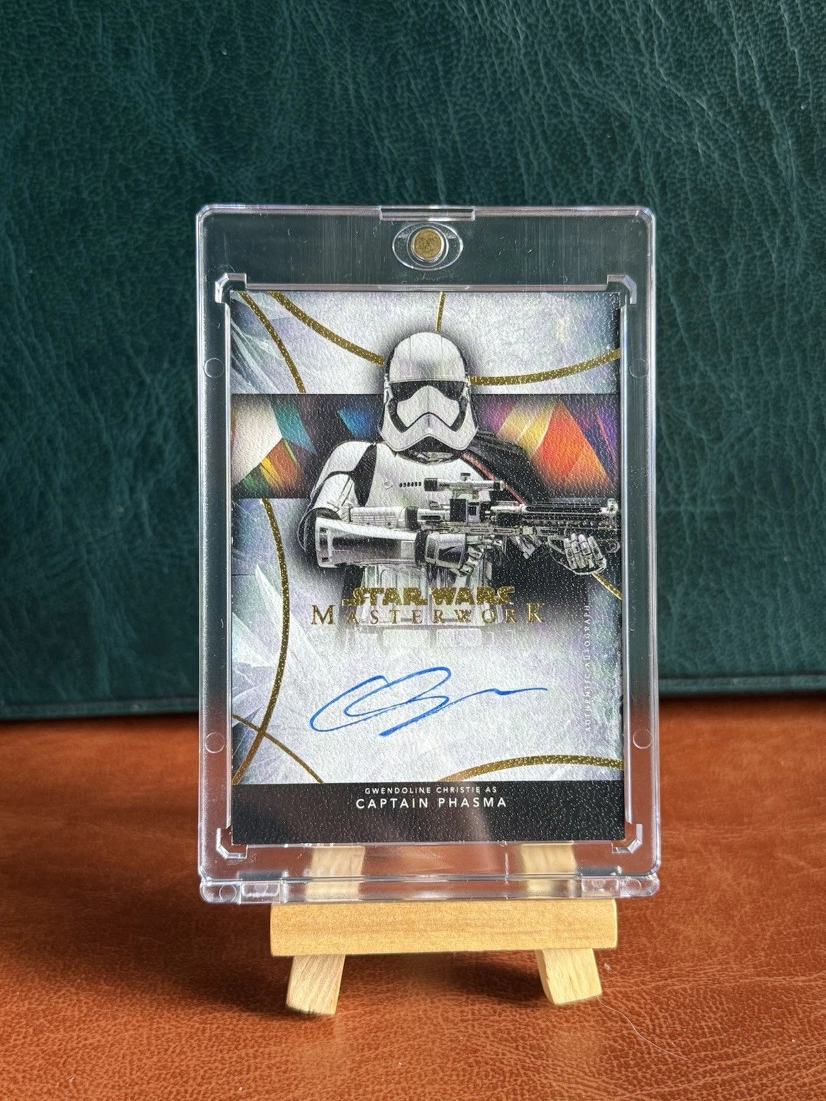 Topps Star Wars Captain Phasma Authentic autograph by Gwedoline Christie Card #05/25