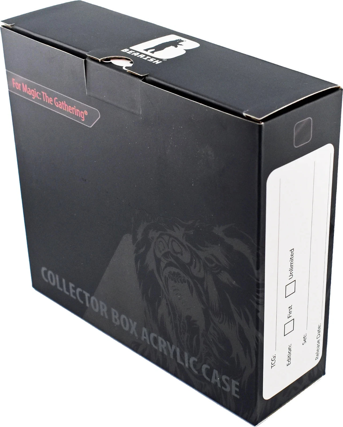 Bearish Acrylic MTG Collector Box Case