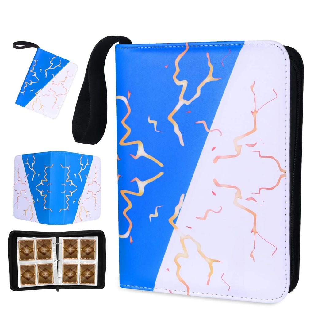 Awedsu Pokemon Collectible Trading Card Binder 4-Pocket, 400 Pockets