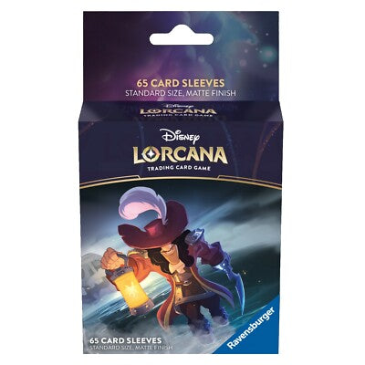 Disney Lorcana Card Sleeves - Captain Hook (65-Pack) - Ravensburger Card Sleeves (RCS)