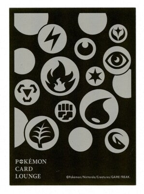 Pokemon Card Lounge (Black) Individual Card Sleeve Pokemon Center Japan Original