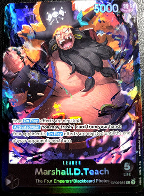 Marshall.D.Teach  (ST-27) - Starter Deck 27 - [OPEN] (Copy)
