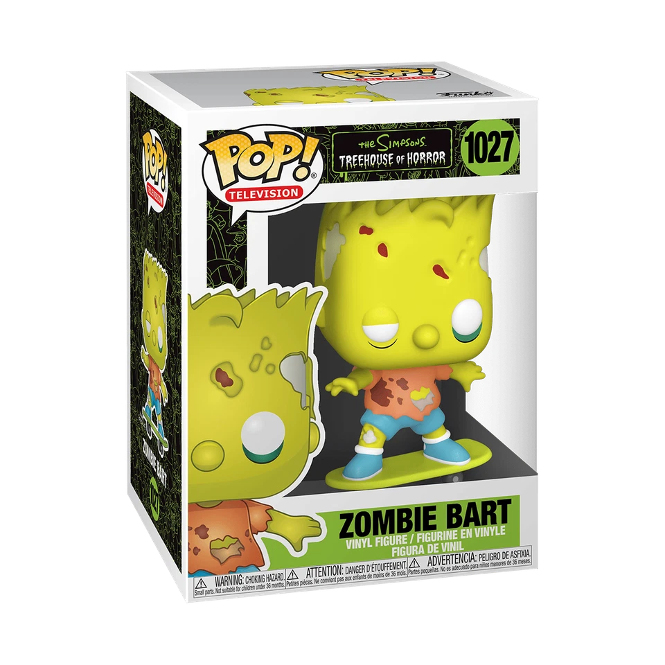 Funko Pop! The Simpsons: Zombie Bart 1027
