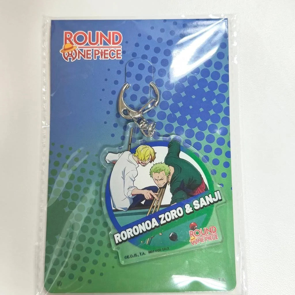 One Piece x Round1: Acrylic Keychain Zoro & Sanji