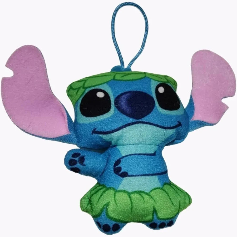 2022 Disney McDonalds Happy Meal Stitch Toy Plush Keychains - New/Sealed!