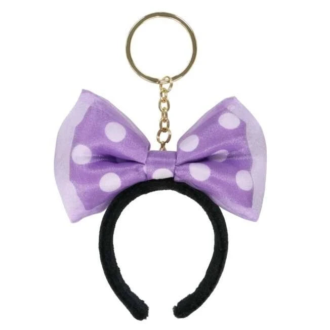 Japan Tokyo Disney Mini Headband Keychain