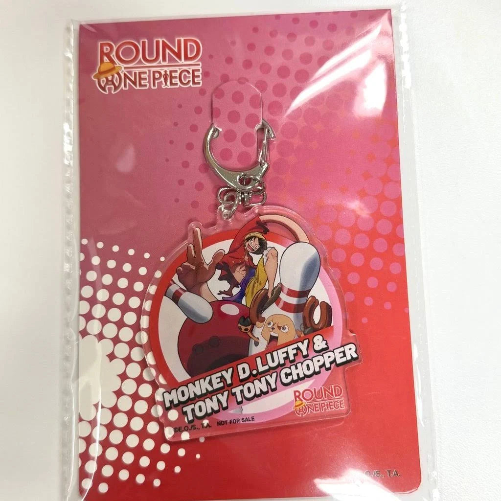 One Piece x Round1: Acrylic Keychain Luffy & Chopper