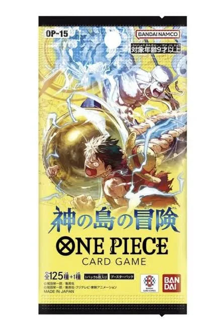 One Piece Booster Pack OP-15 Adventure on KAMI’s Island Factory Sealed Japanese