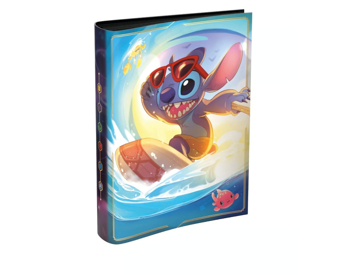 Disney Lorcana Stitch Lorebook Card Portfolio