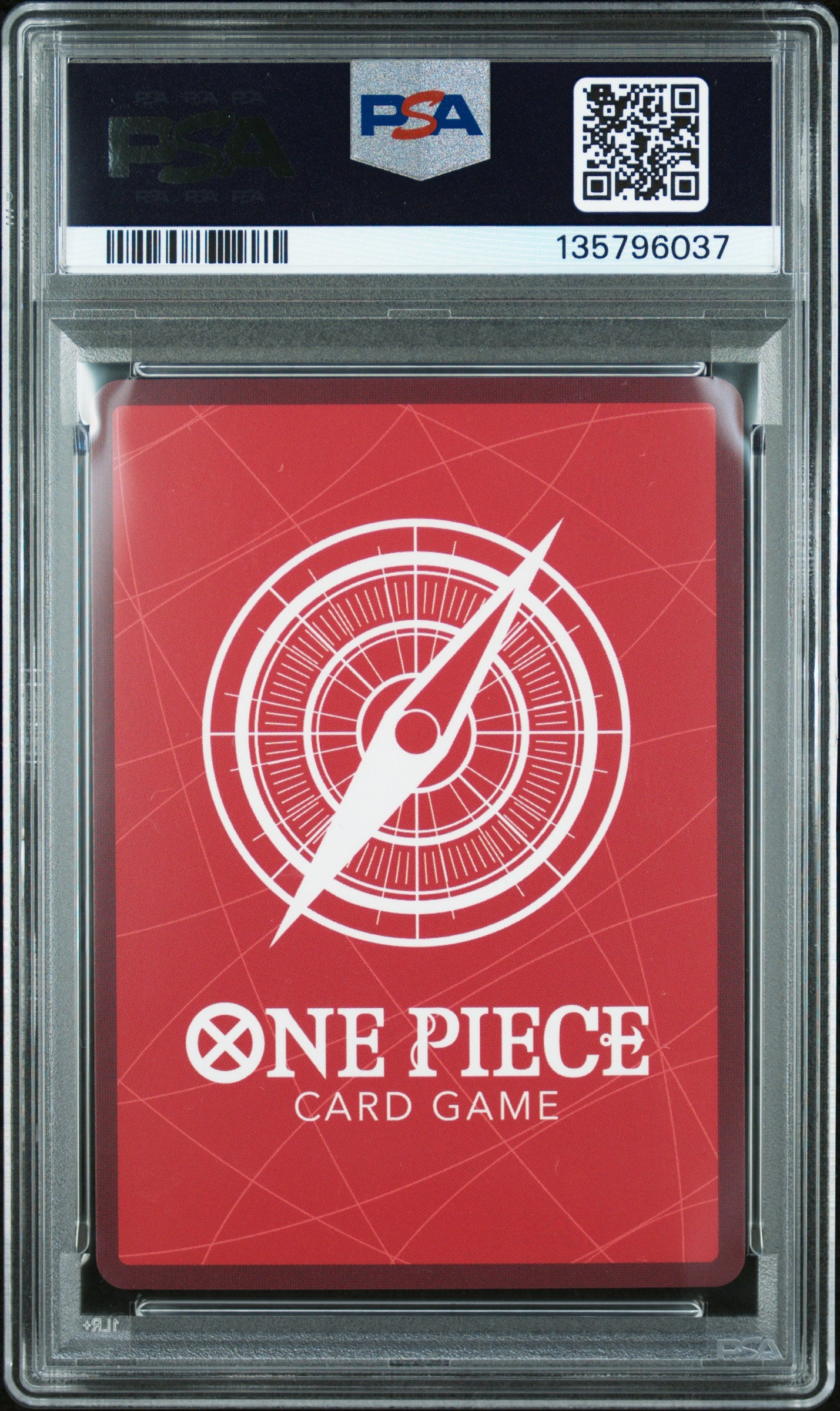 Monkey D. Luffy Bvb X One Piece Match Day '25 One Piece Promos 003 NM PSA 10 (Back)