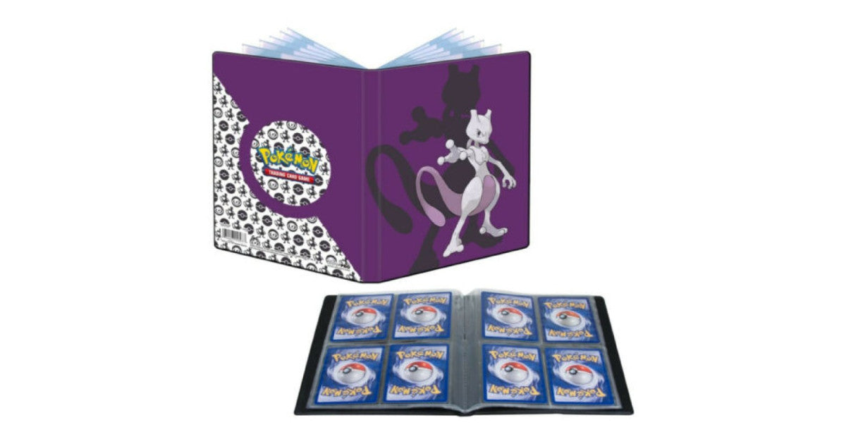 Ultra Pro Pokemon Trading Card Game Mewtwo 4-Pocket Portfolio